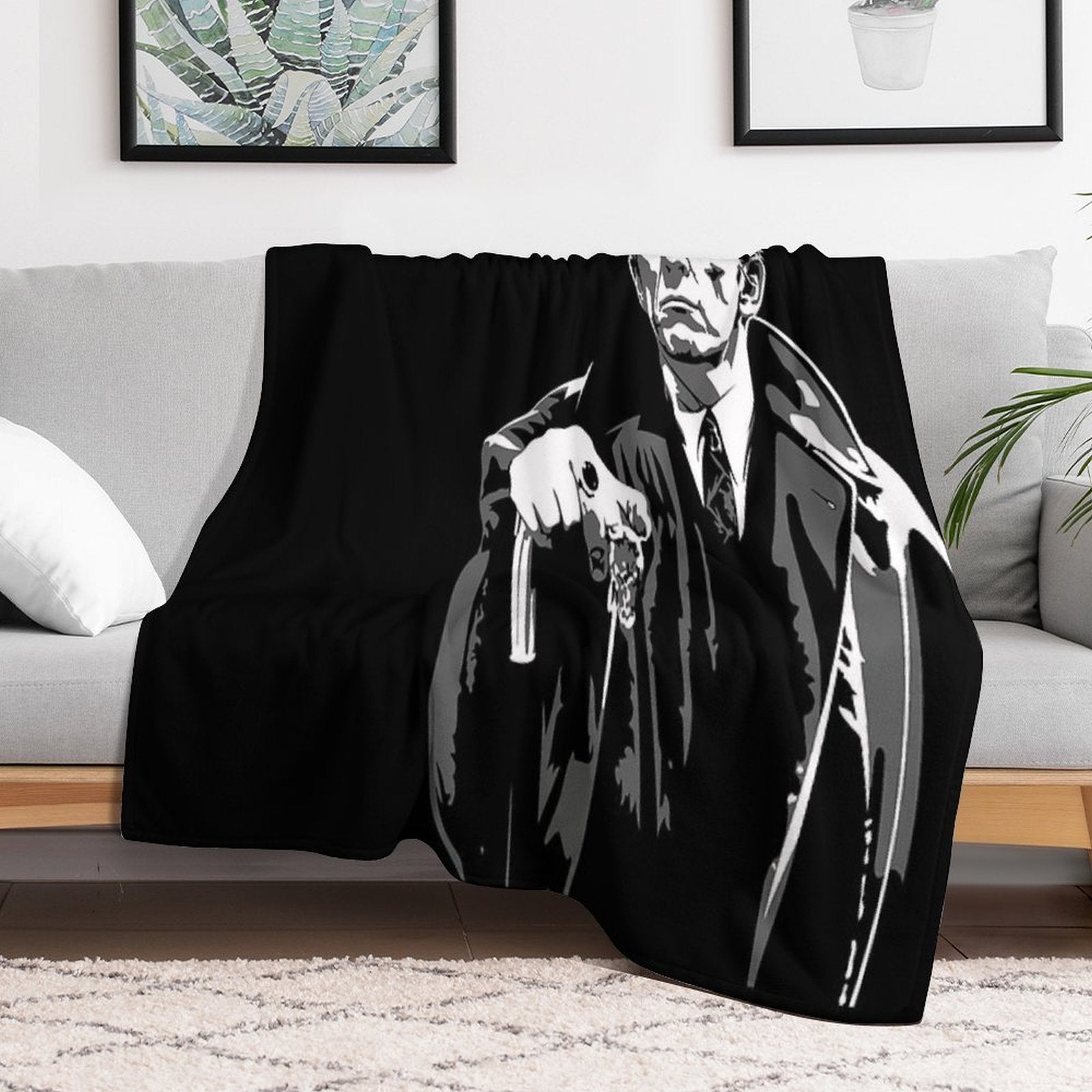 Dark Shadows - Barnabas Collins 2 Comfort Throw Blanket