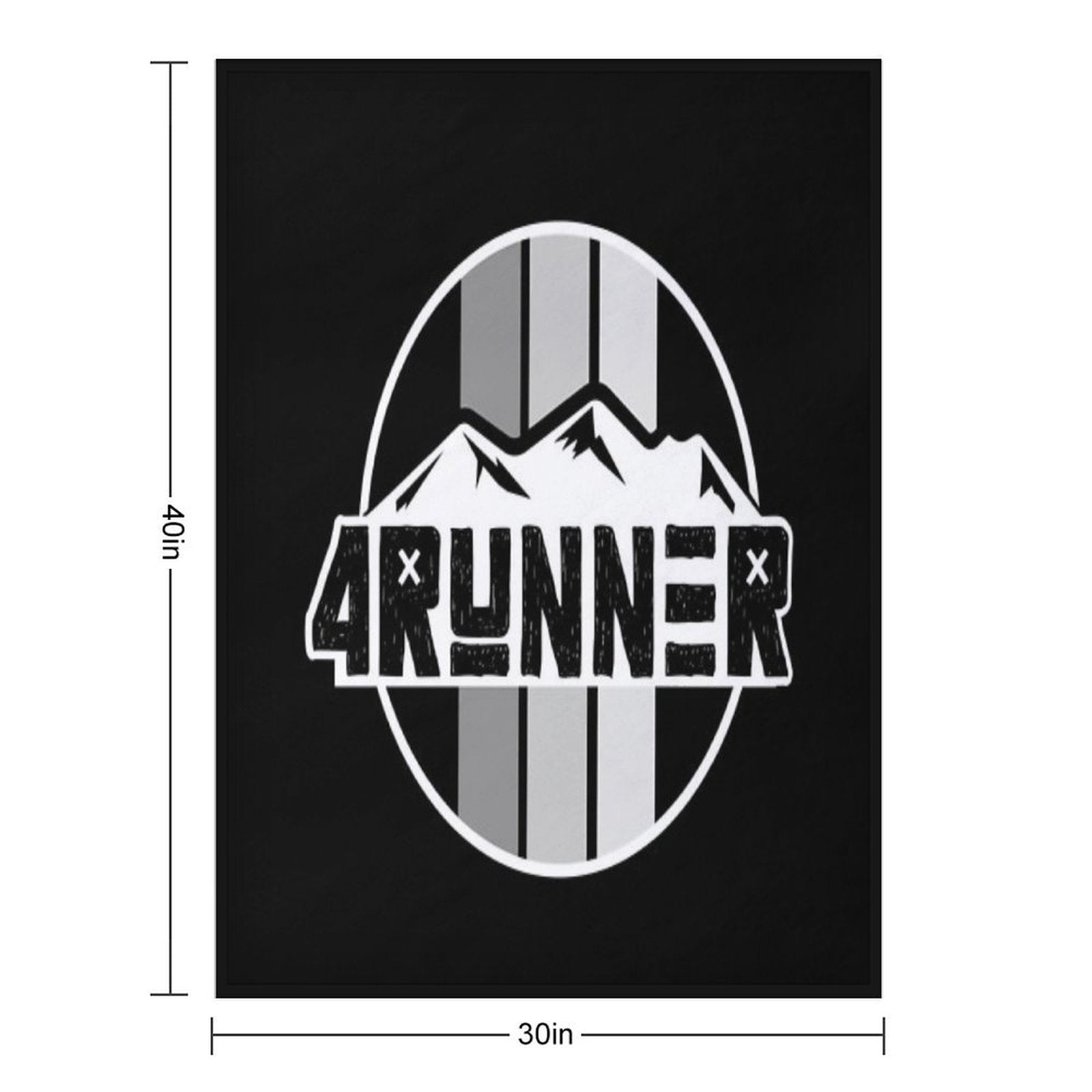 4Runner Retro Wrinkle-free Throw Blanket