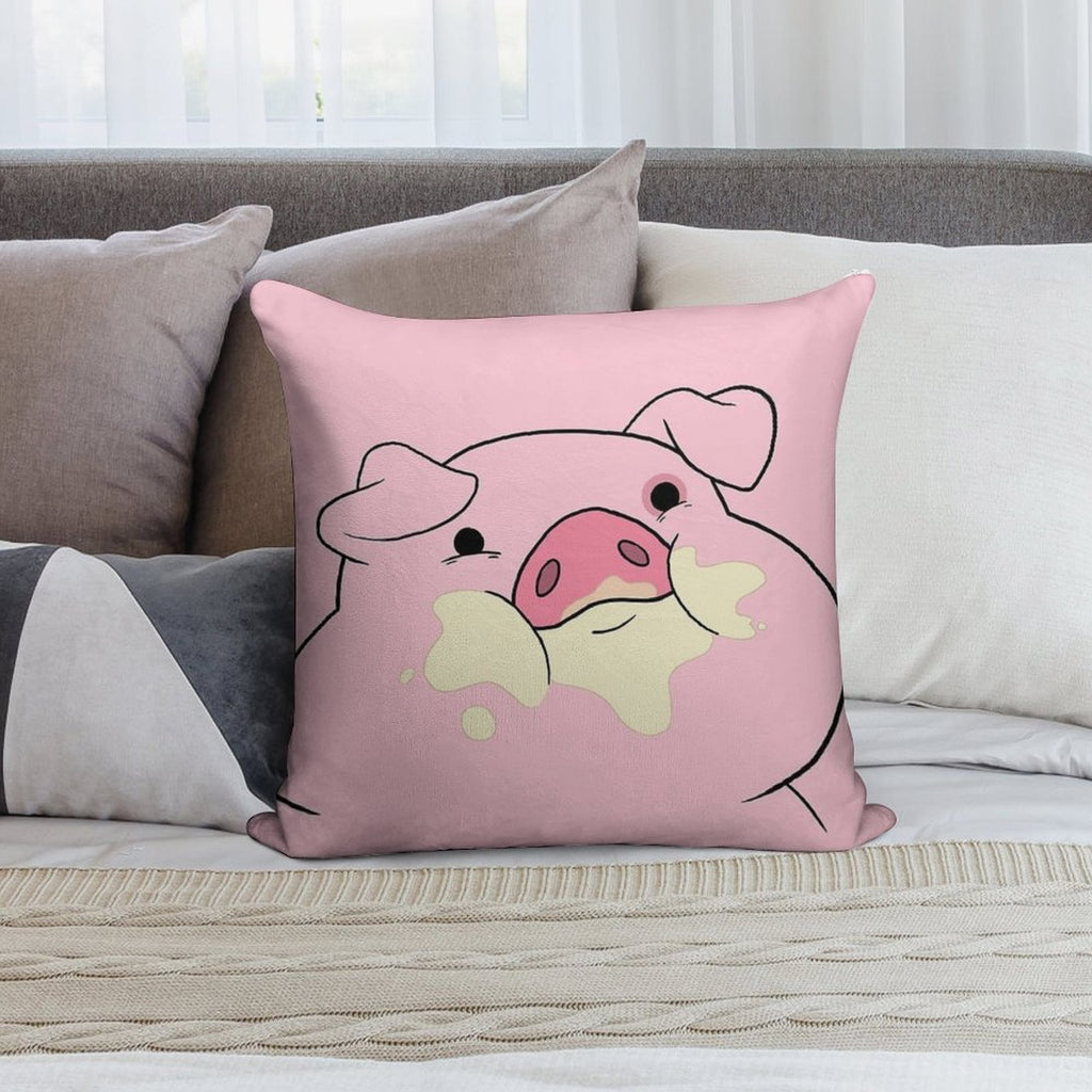 Waddles The Pig From Gravity Falls Soft Fade-Resistant Throw Pillow