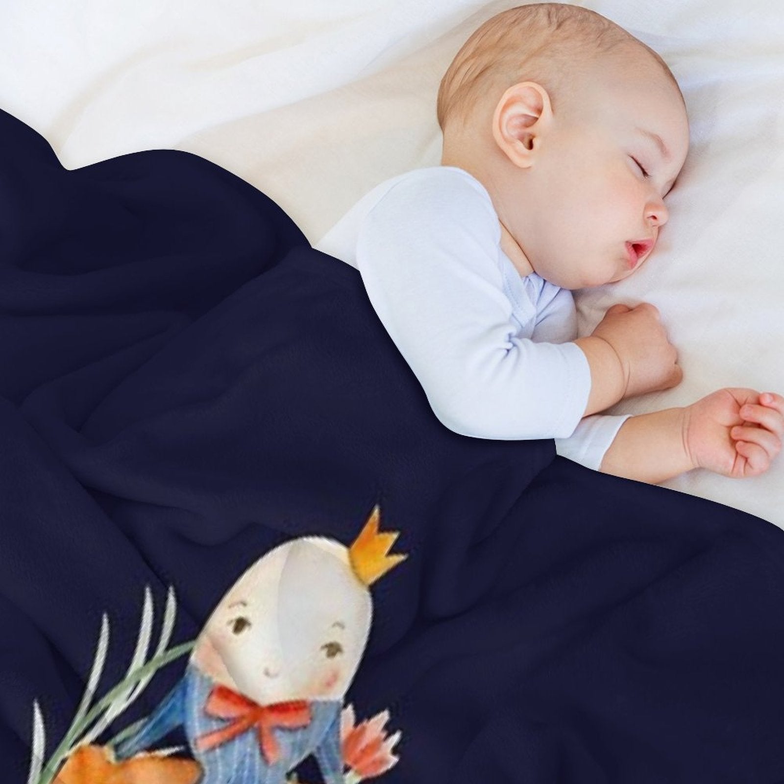 Nursery Rhyme - Humpty Dumpty Easy Care Throw Blanket