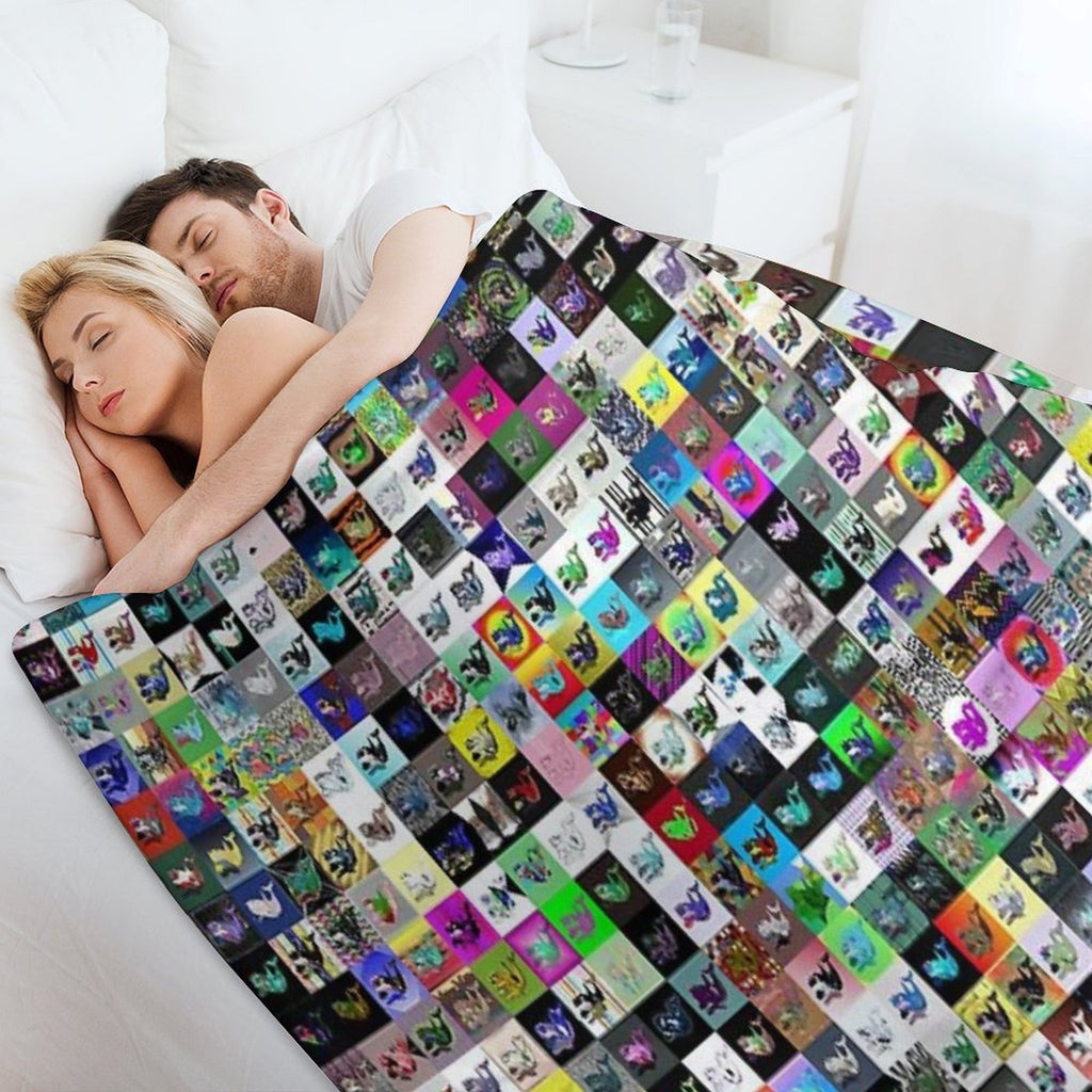 IOTA Whales Shrink-resistant Throw Blanket