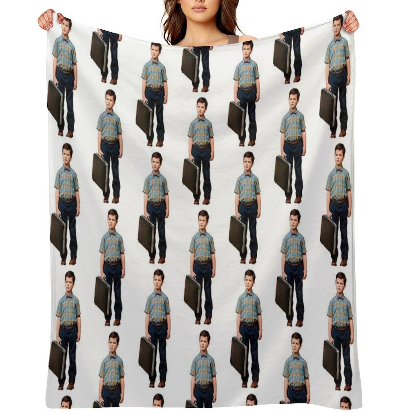 Young Sheldon Quick-dry Throw Blanket