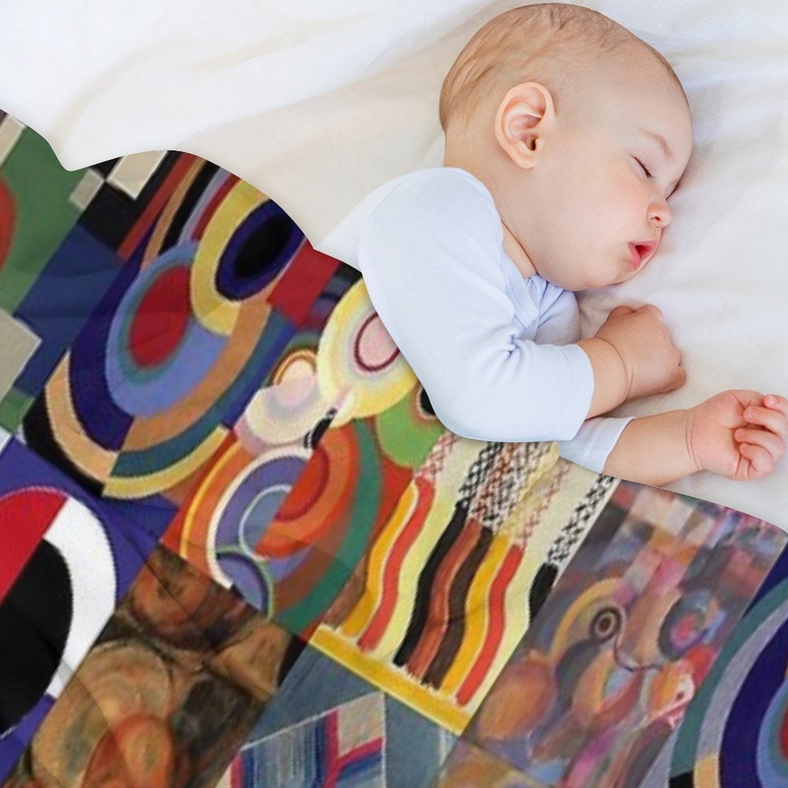 Sonia Delaunay Lightweight Throw Blanket