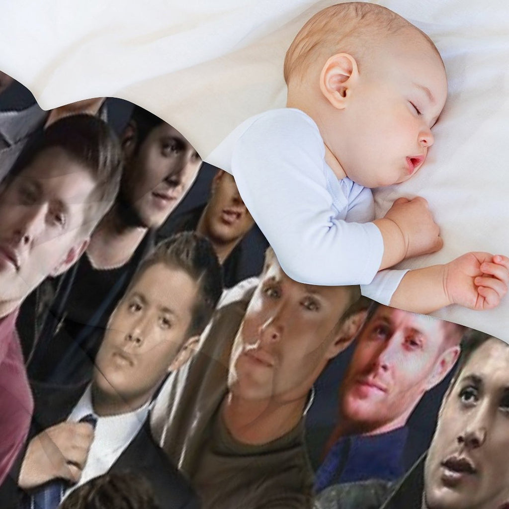 Dean Winchester Collage Durable Throw Blanket