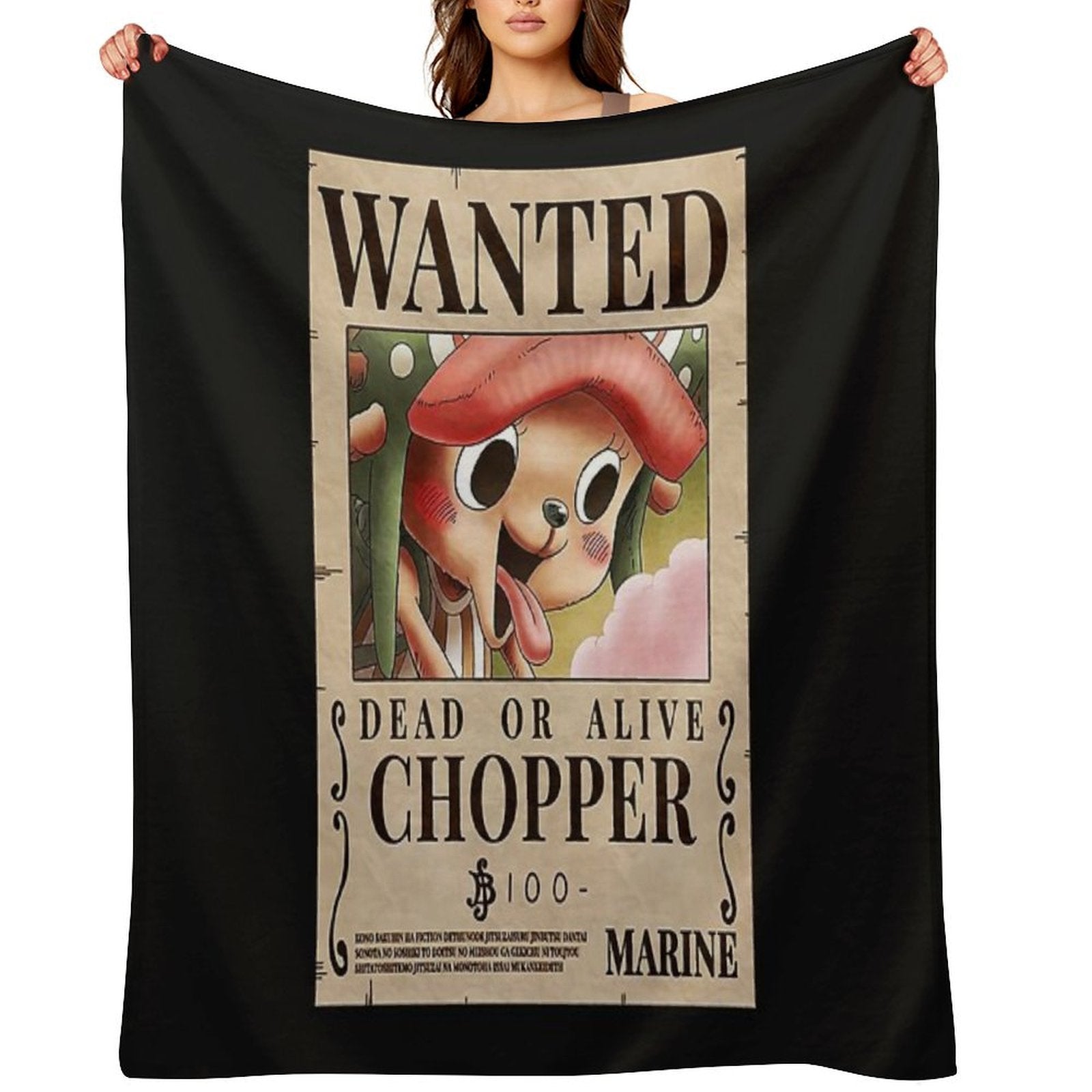 Chopper One PieceShirtChopper Quick-dry Throw Blanket