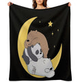 We Bare Bears Compact Throw Blanket