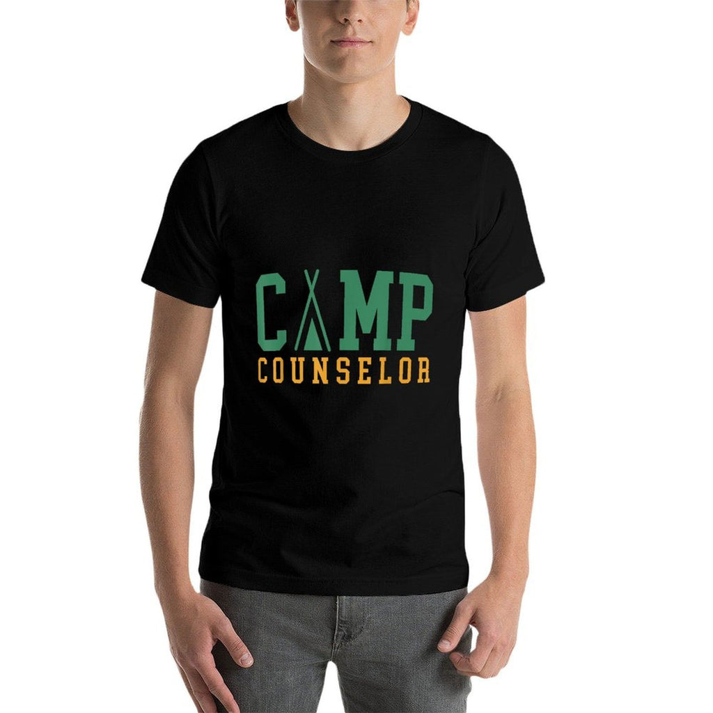Camping Summer Camp Counselor Staff Director Camper  Wrinkle-resistant T-Shirt