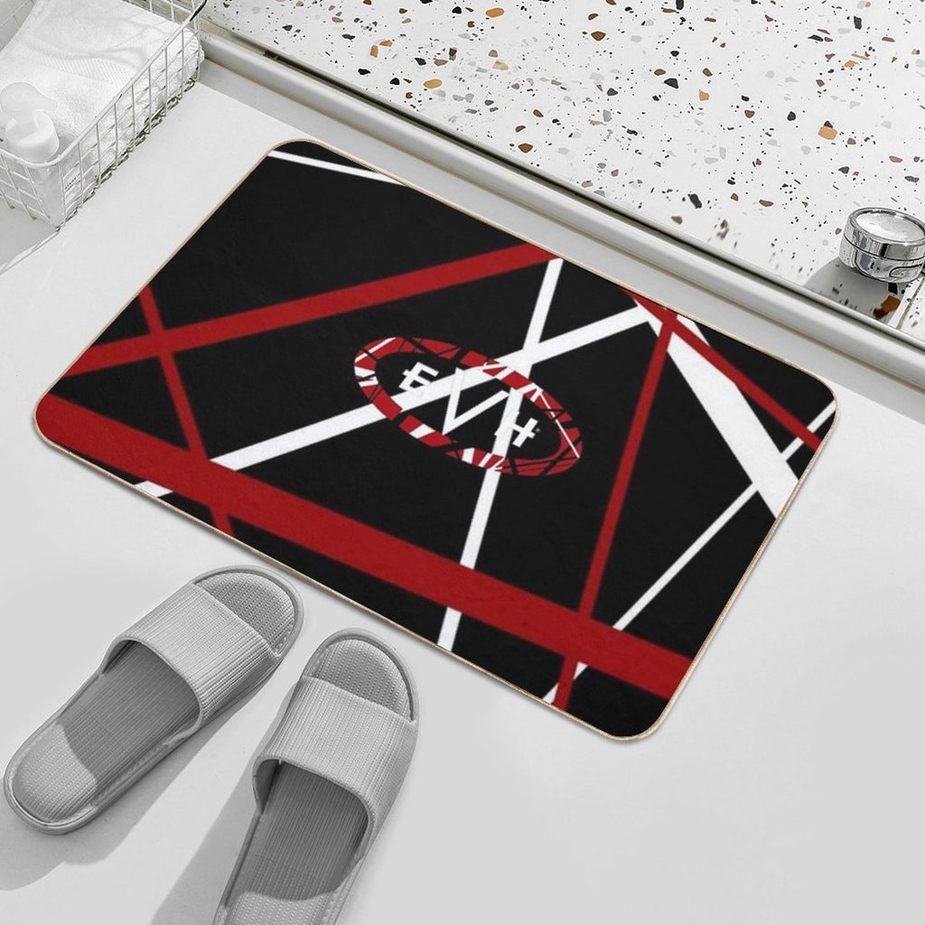 Black Van Cool  Repositionable Bath Mat