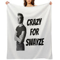 Crazy for Swayze Comfort Throw Blanket