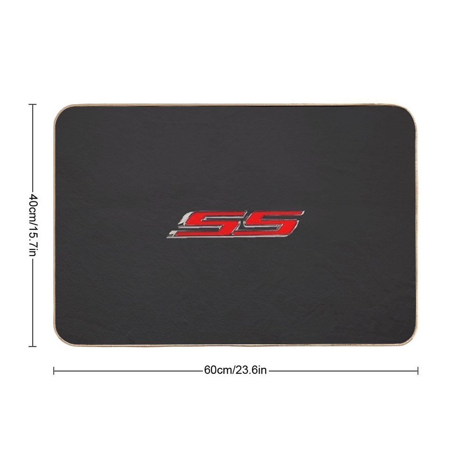 SS Camaro Emblem   Camaro T-shirt  Long-Lasting Bath Mat