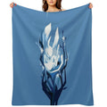 Ori Sleeping - Ori And The Will of Wisps - In The Blind Forest Anti-pilling Throw Blanket