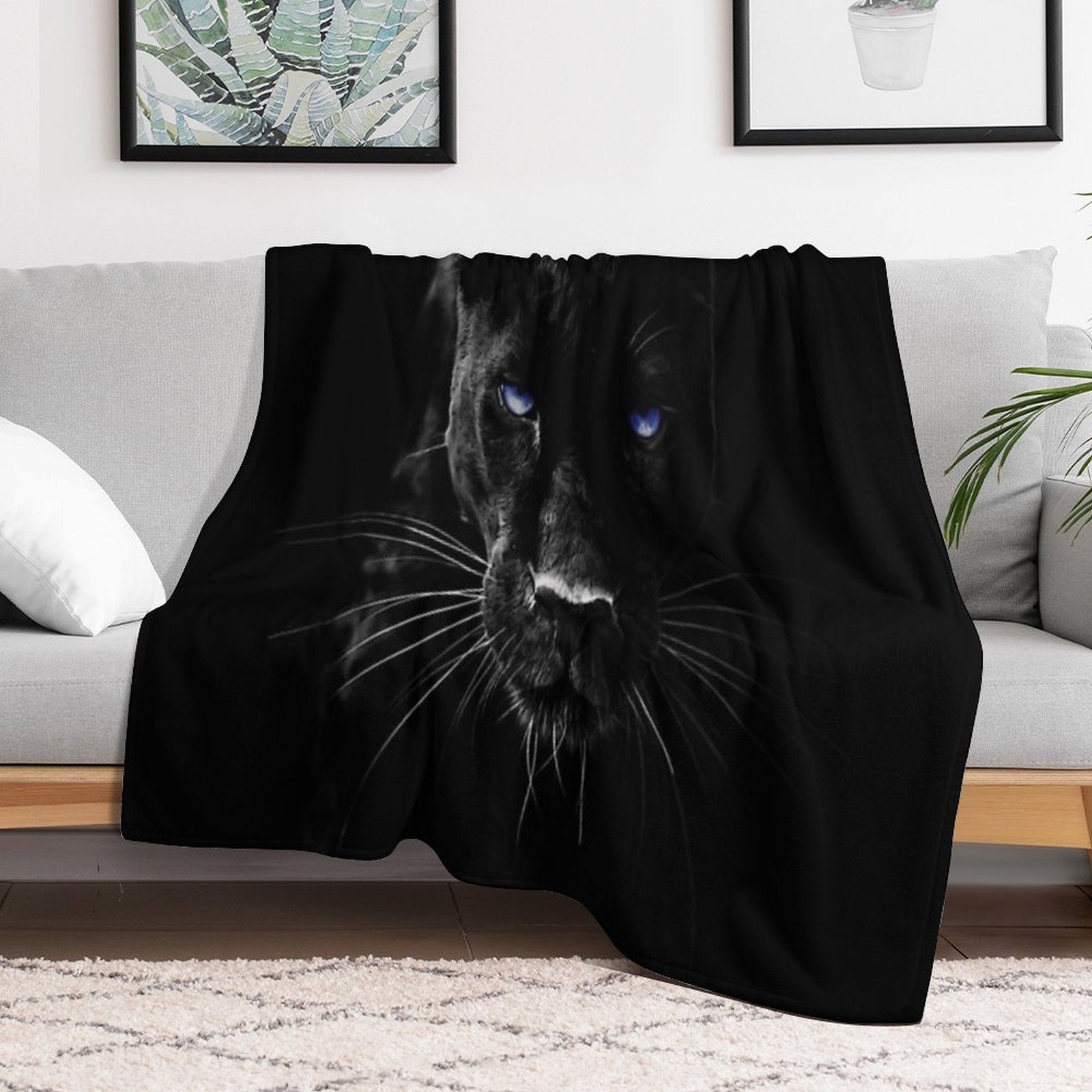 BLACK PANTHER Premium Throw Blanket