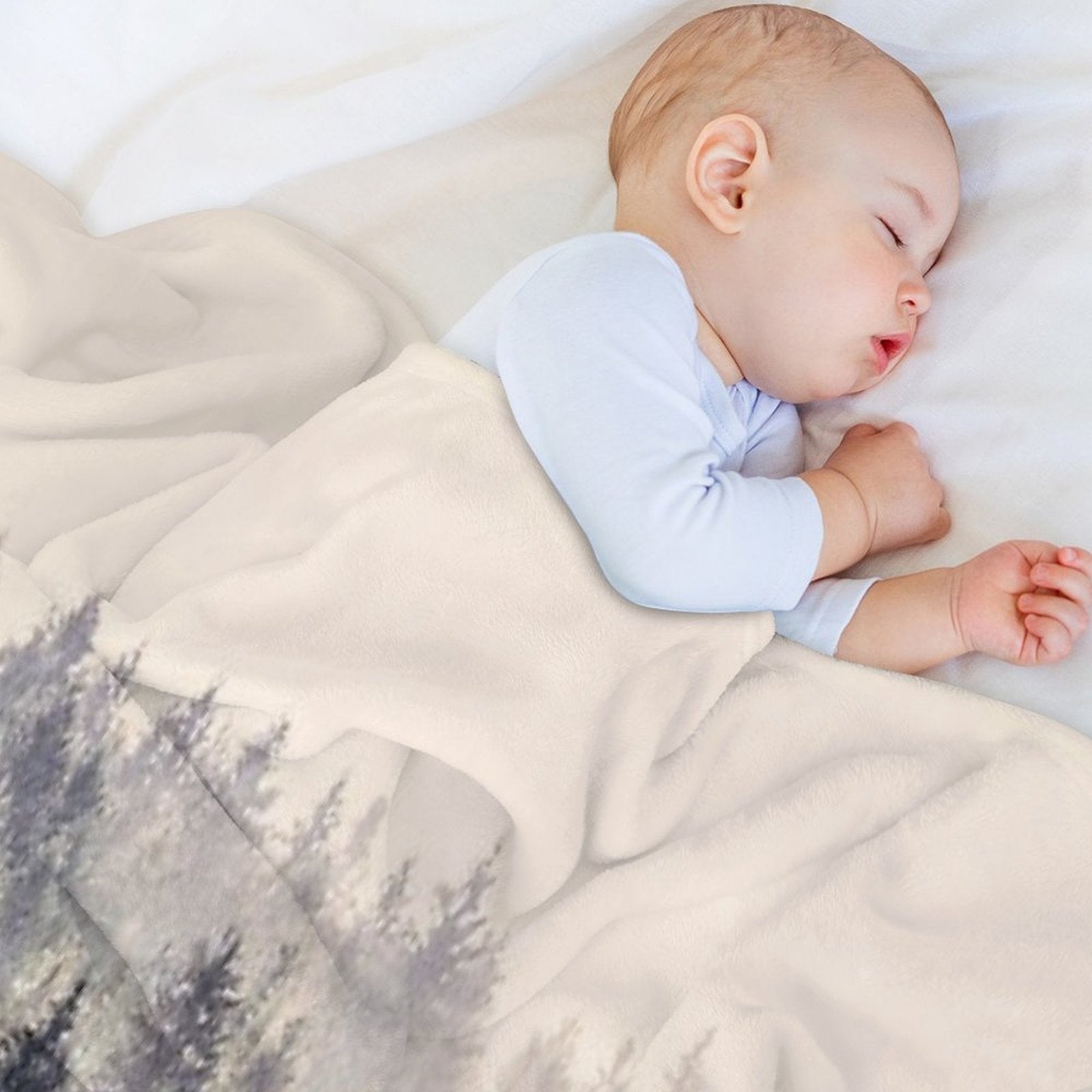 Come Home  Romantasy Moody Wilderness Dream Forest With Cascadia Trees Covered In Magic Fog Velvety-soft Throw Blanket