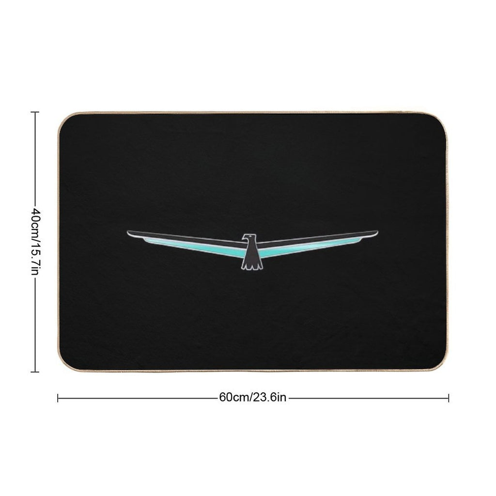 Thunderbird Emblem  Toxin-Free Bath Mat