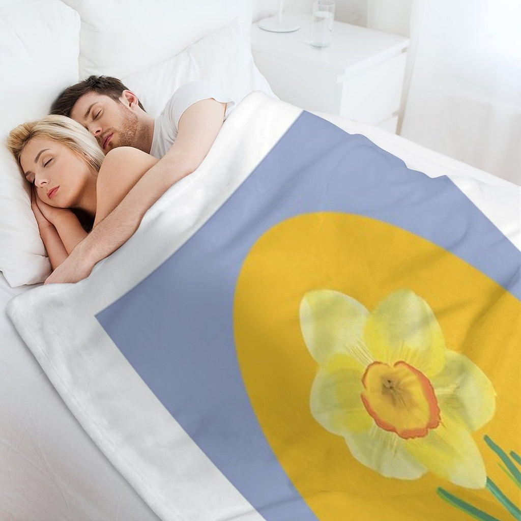 Daffodil Durable Throw Blanket