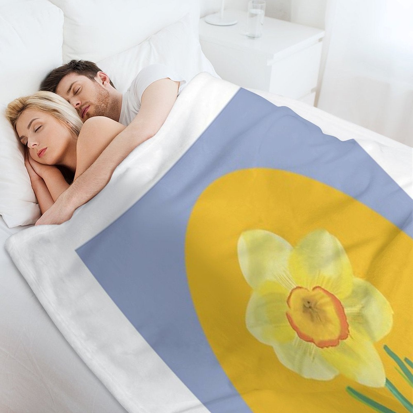 Daffodil Durable Throw Blanket
