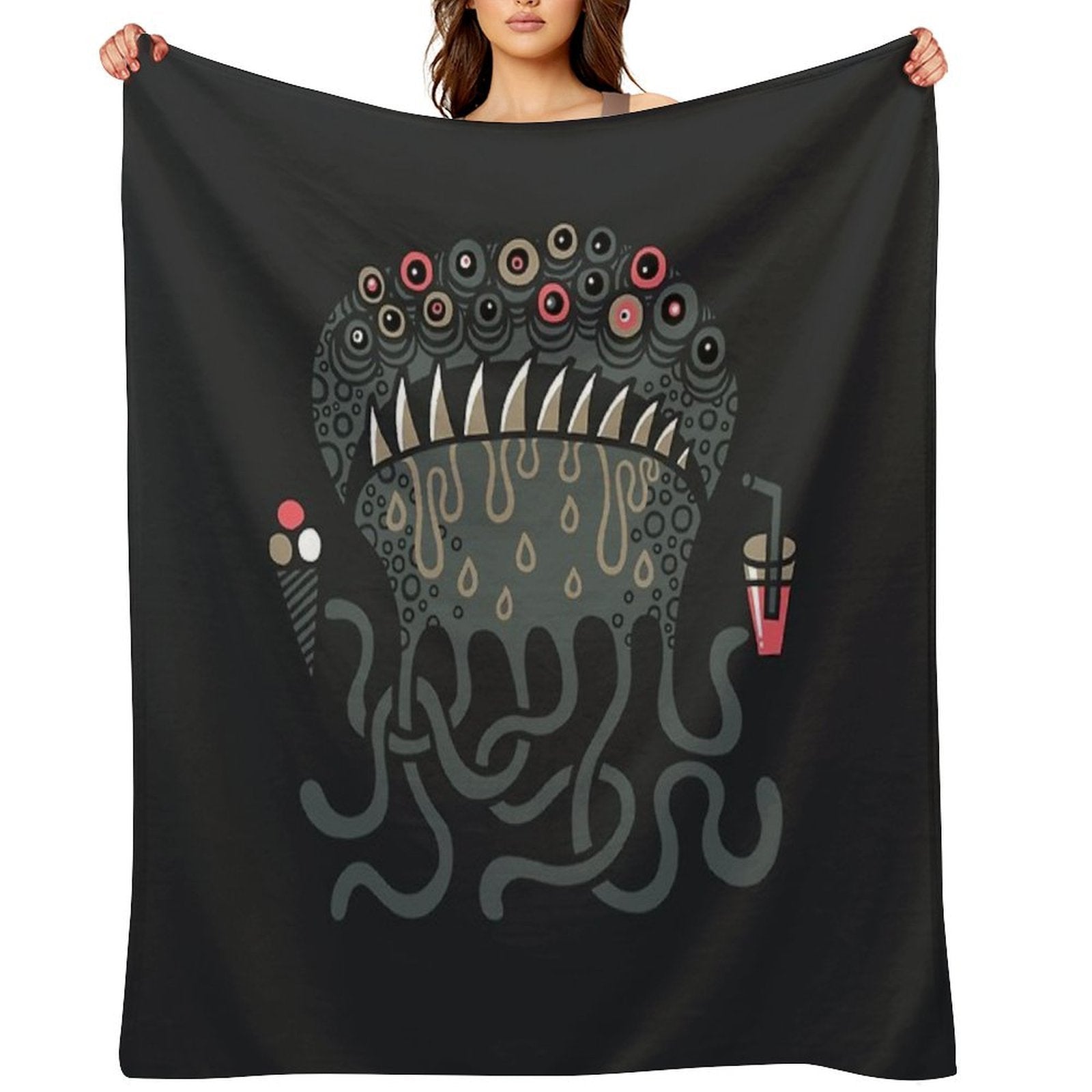 Sweet Delight Shrink-resistant Throw Blanket