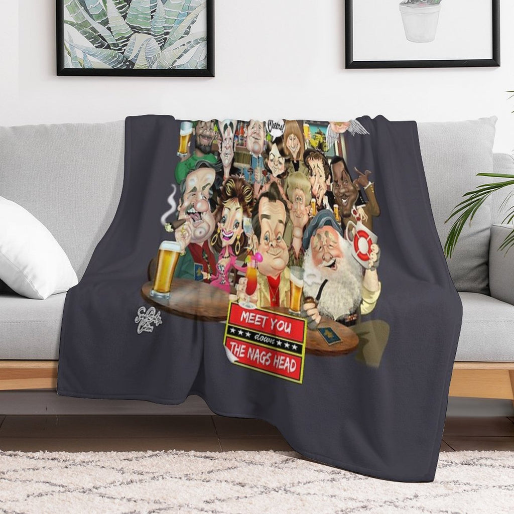 Down The Nags Head Collective Multi-functional Throw Blanket