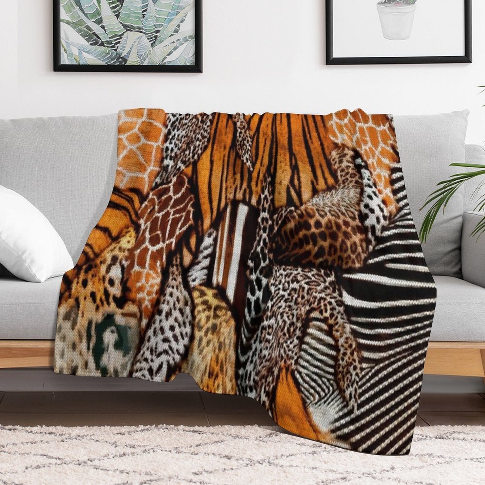 Cool Summer - G71N190309 Plush Throw Blanket