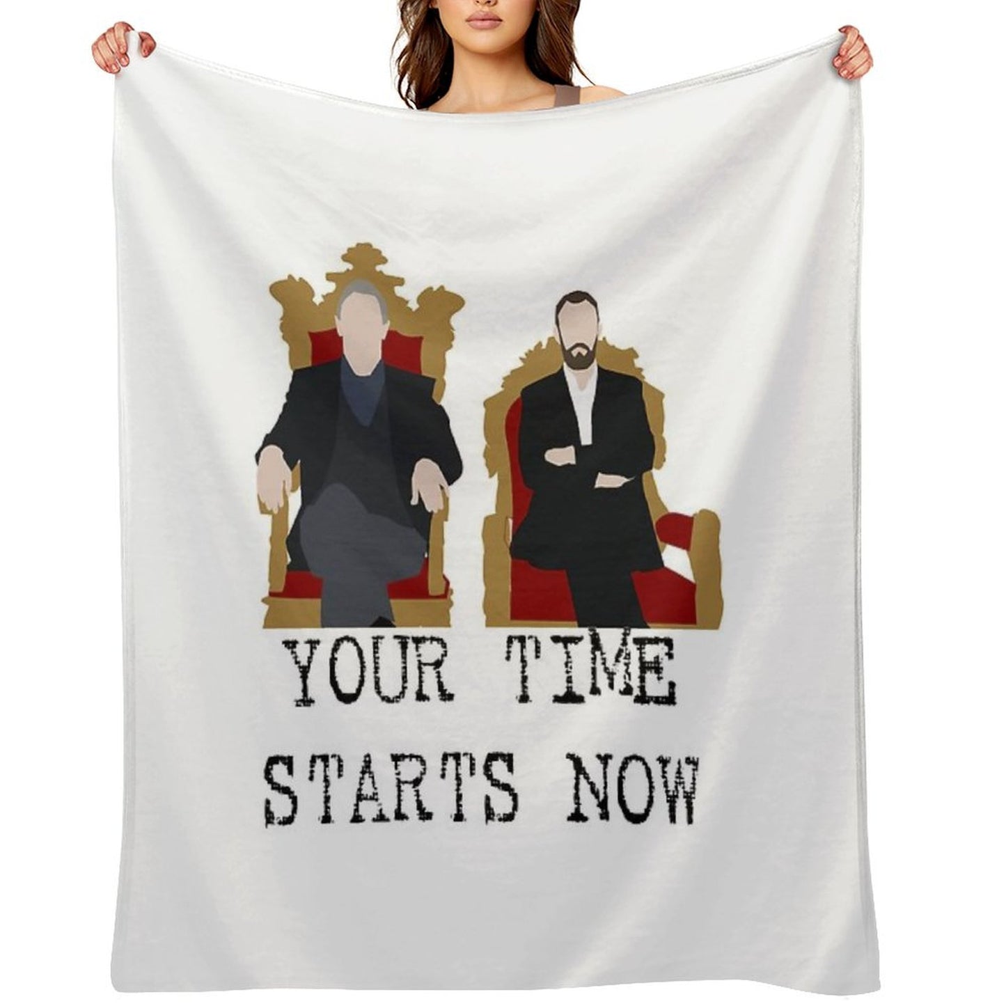 Your Time Starts Now. Taskmaster Easy Care Throw Blanket