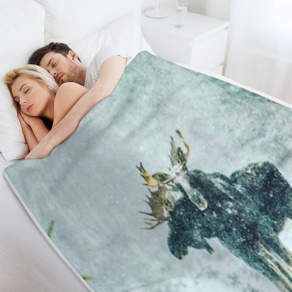 Bull Moose Easy Care Throw Blanket