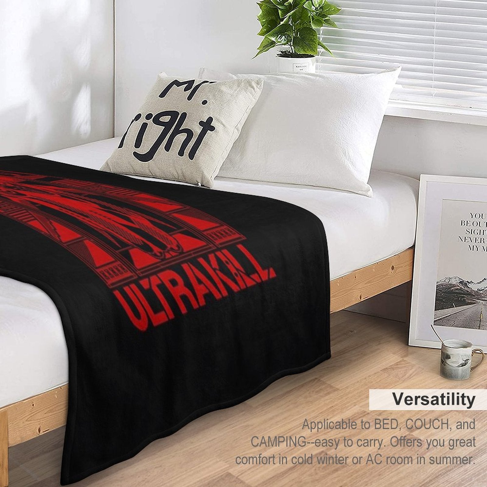 Ultrakill V2 - Gabriel Ultrakill Anti-pilling Throw Blanket