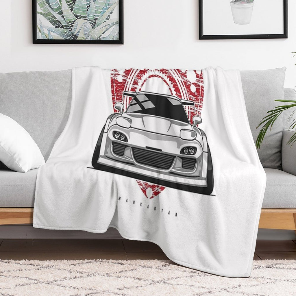 Rotary FD3S Premium Throw Blanket