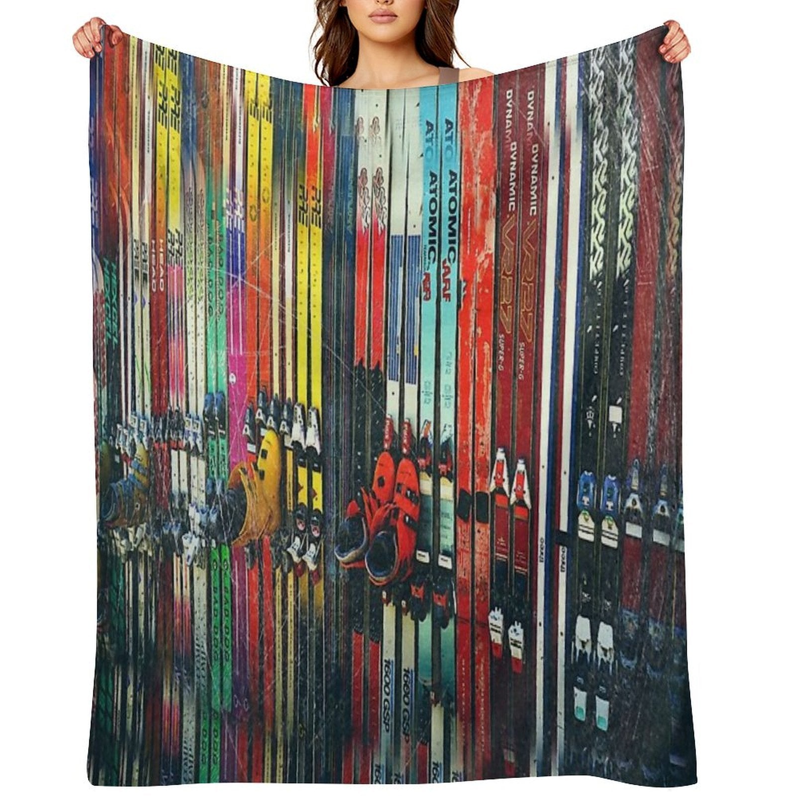 Ski Sun Valley Comfort Throw Blanket