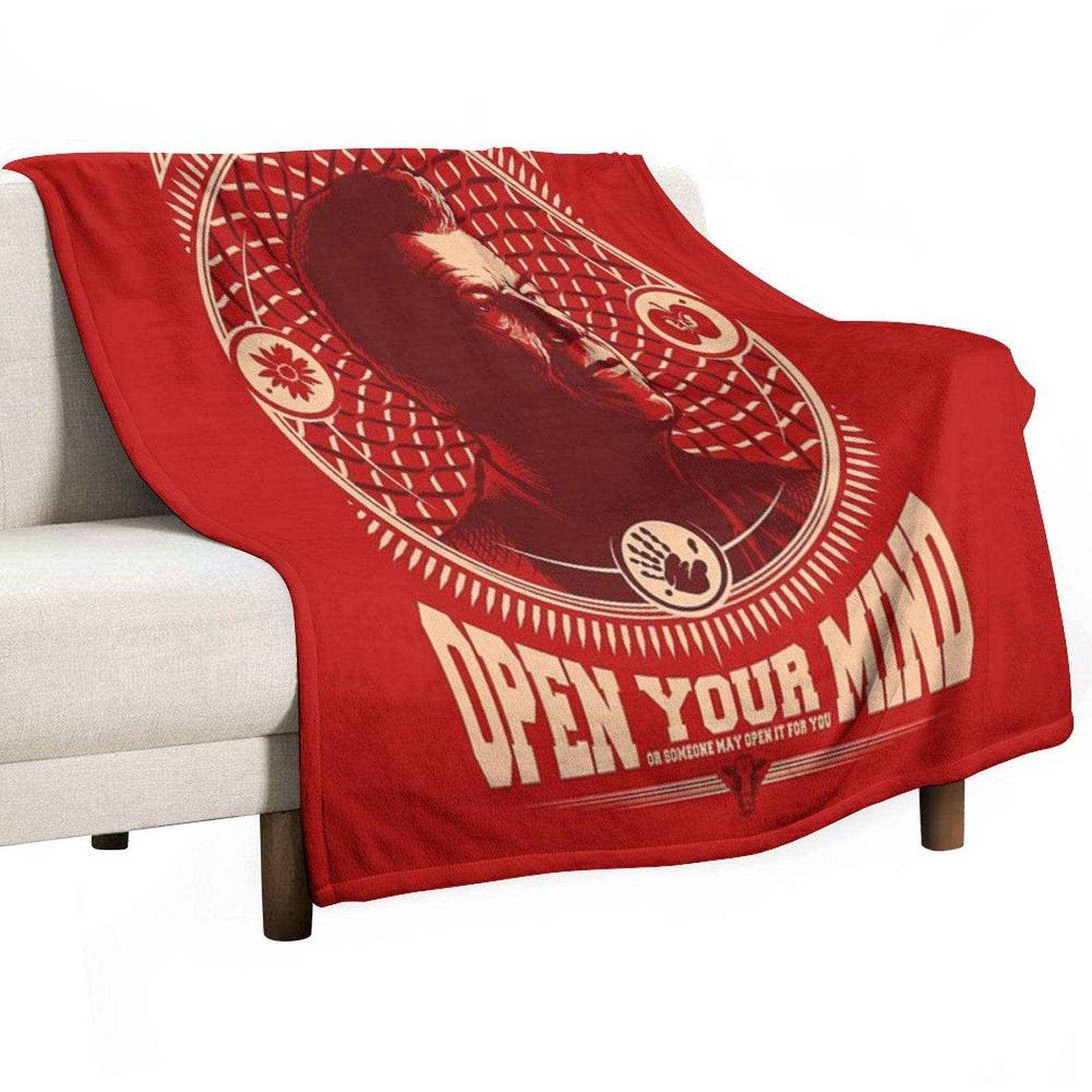 Fringe Science Sustainable Throw Blanket