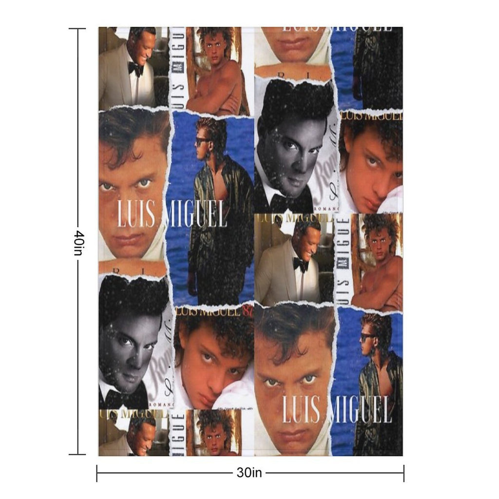 Luismi Albums Gift-ready Throw Blanket