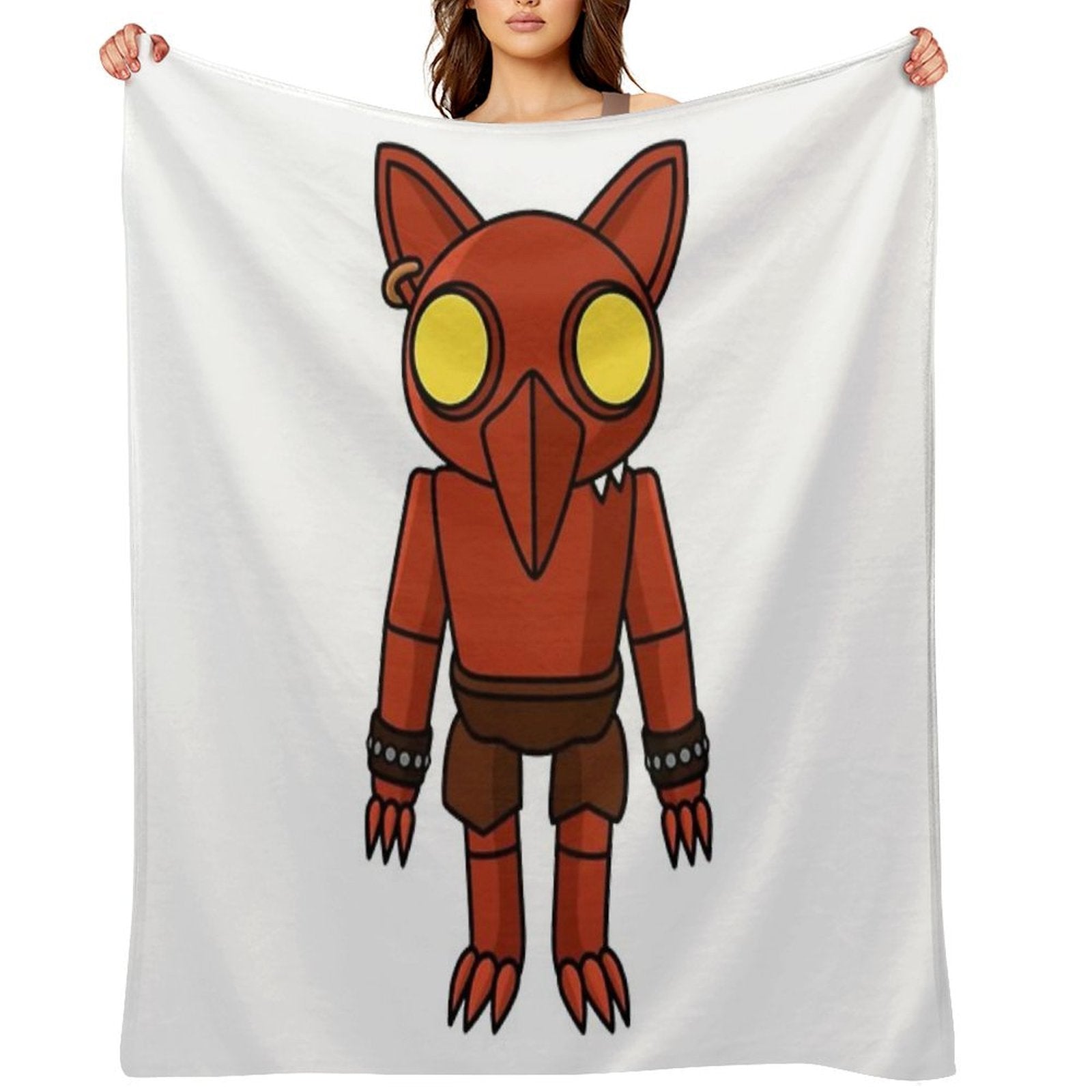 Doors Entities Figure Rush Ambush A-60 A-90 A-120 Seek Stare El Goblino Dupe Halt Jeff Bob Eyes Screech Jack Glitch Timothy Shad Shrink-resistant Throw Blanket