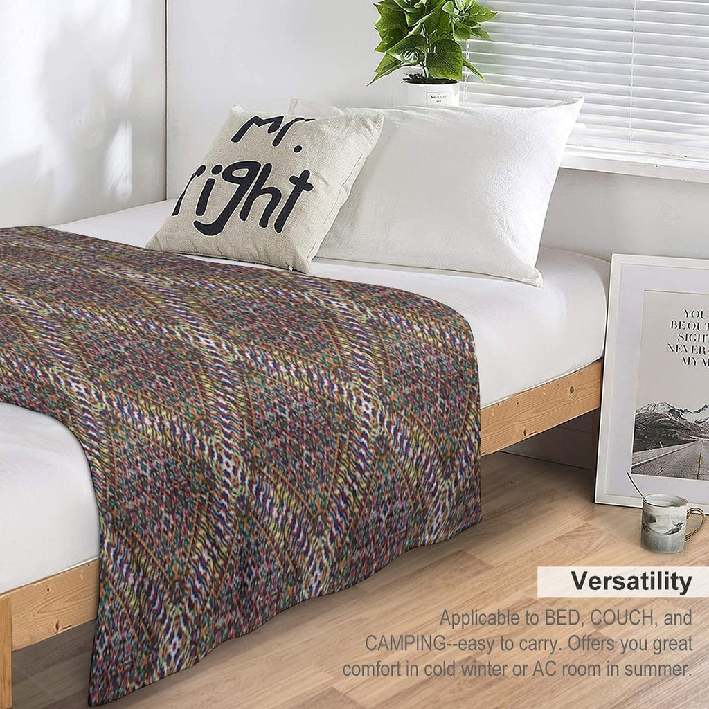 X Shape Cross 2.0 Machine-washable Throw Blanket
