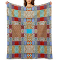 Geometric Abstract Pattern II Eco-conscious Throw Blanket