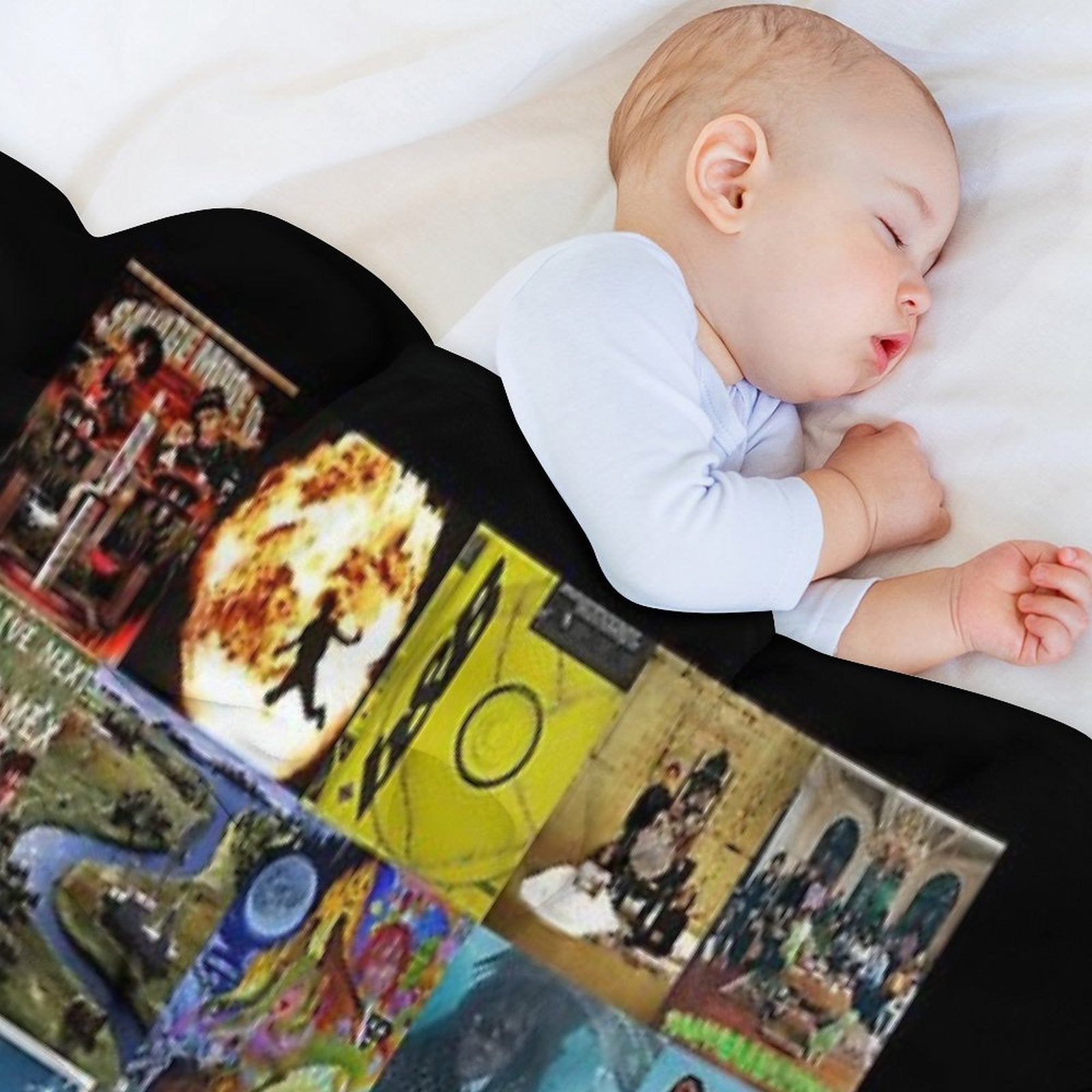 Copy of Custom- Michael Ricciardi Travel-friendly Throw Blanket