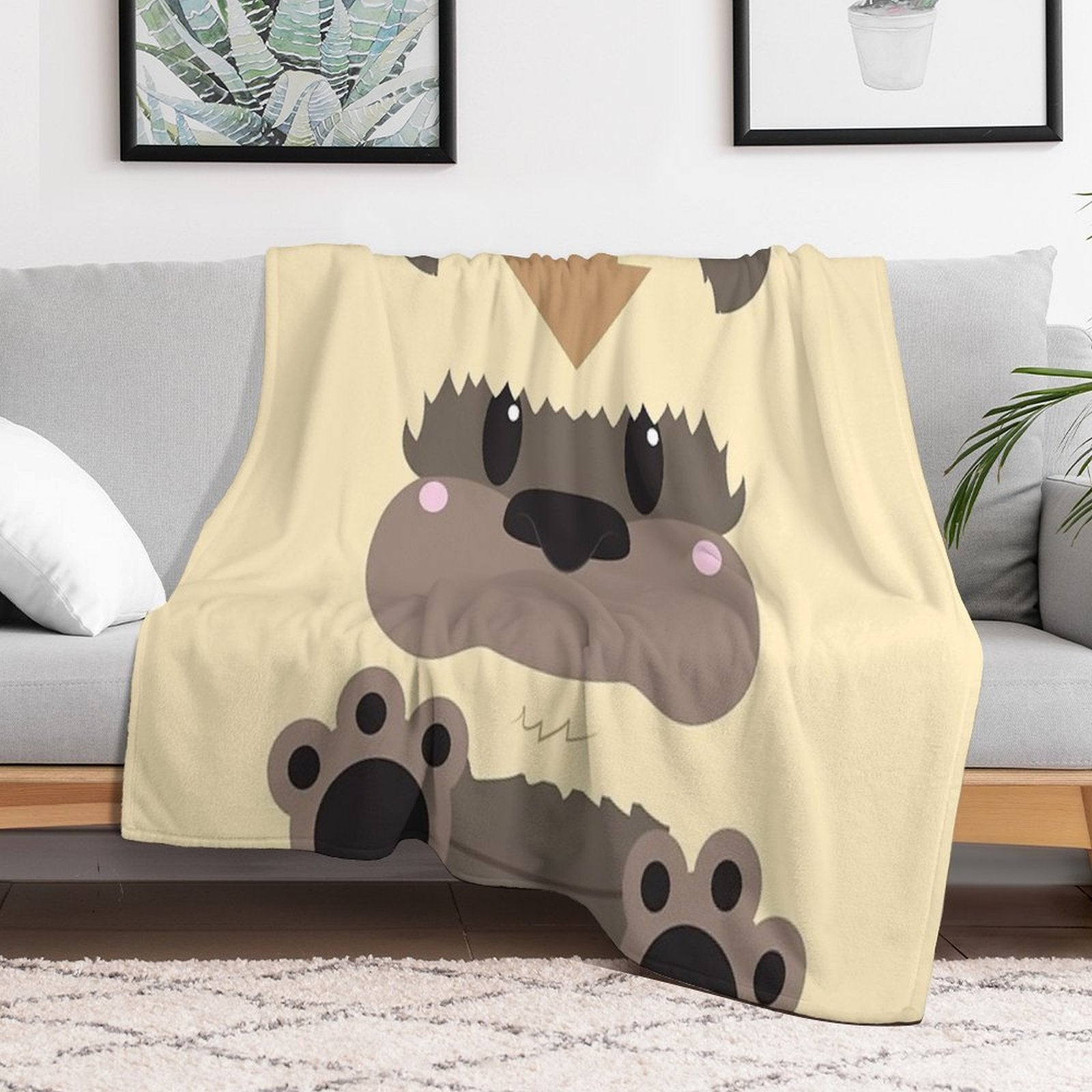 Appa Block Quick-dry Throw Blanket