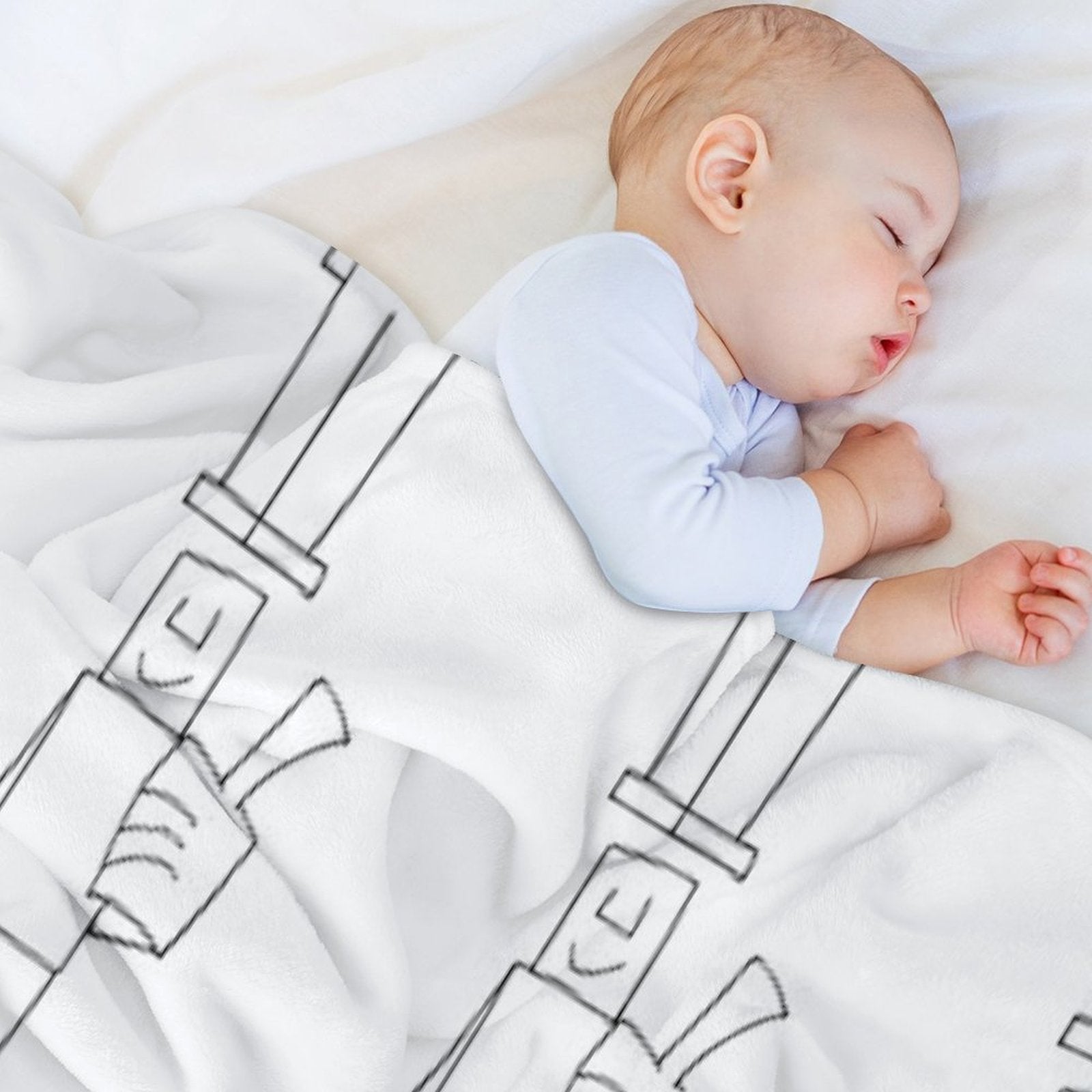 OK! 2 Compact Throw Blanket