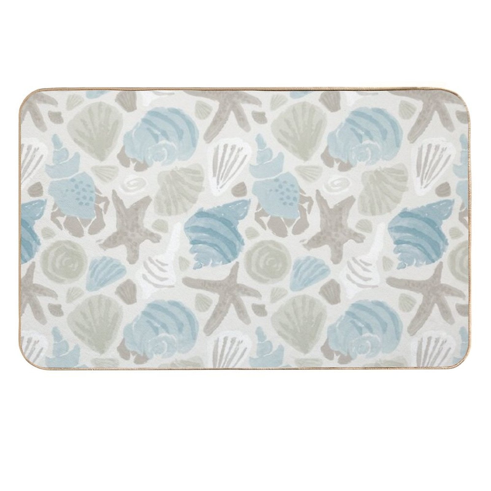 She Sells Seashells by The Seashore  Pet-Safe Bath Mat