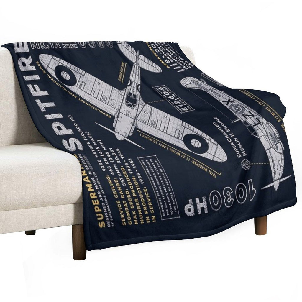 Spitfire Easy Care Throw Blanket