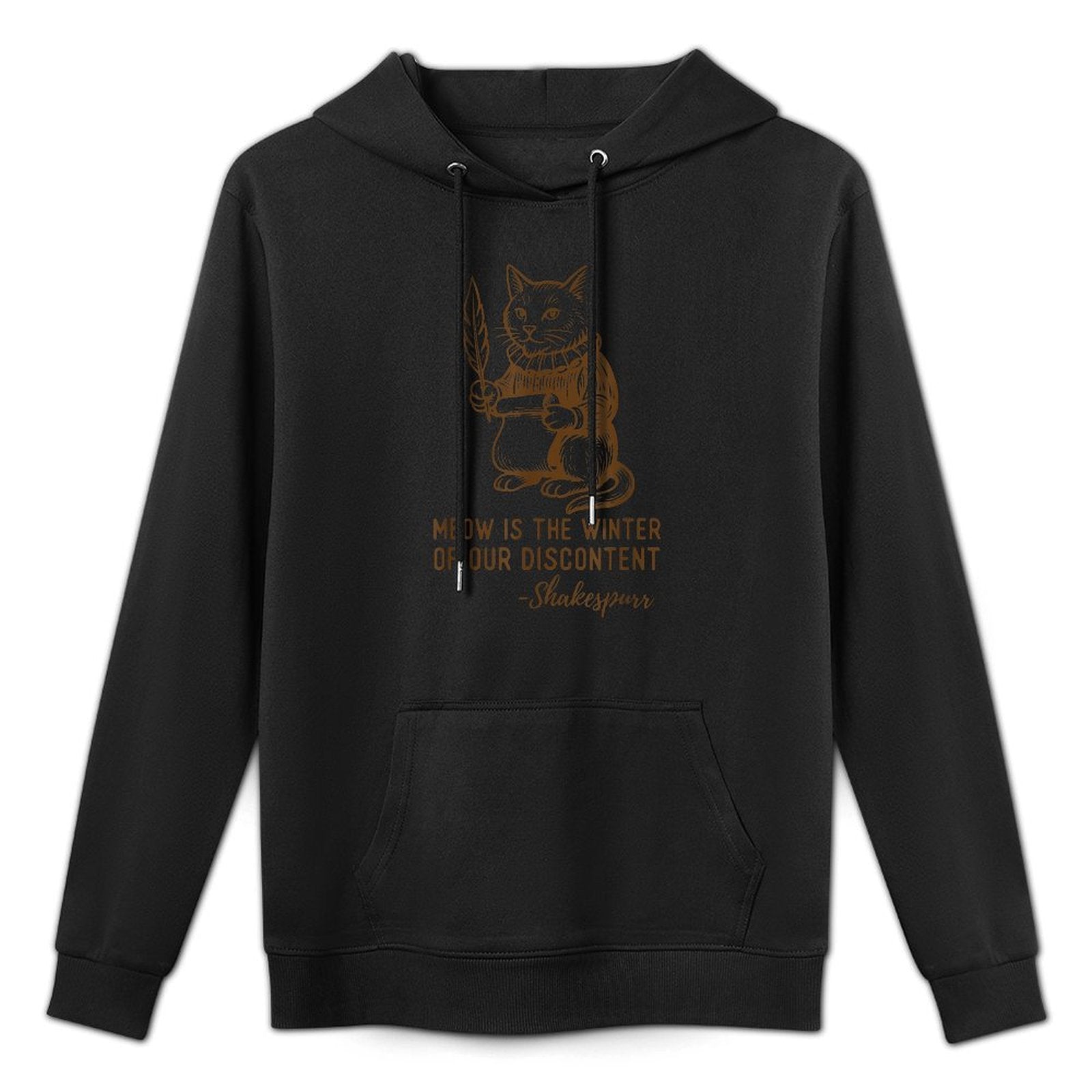 Funny Shakespeare Quote Cat Shakespurr Moisture-Wicking Hoodie