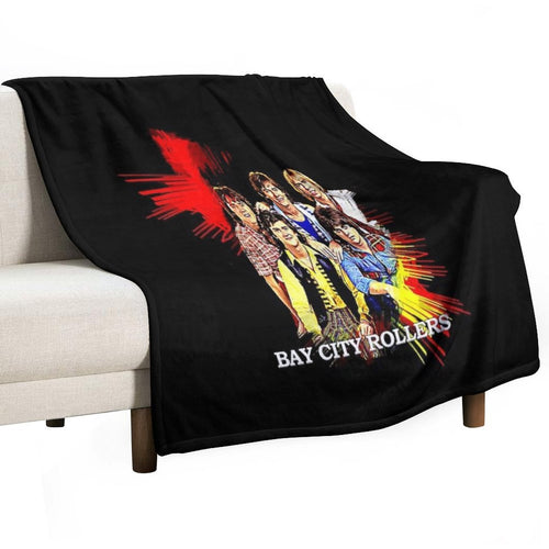 Bay City Rollers Merchandise Shrink-resistant Throw Blanket