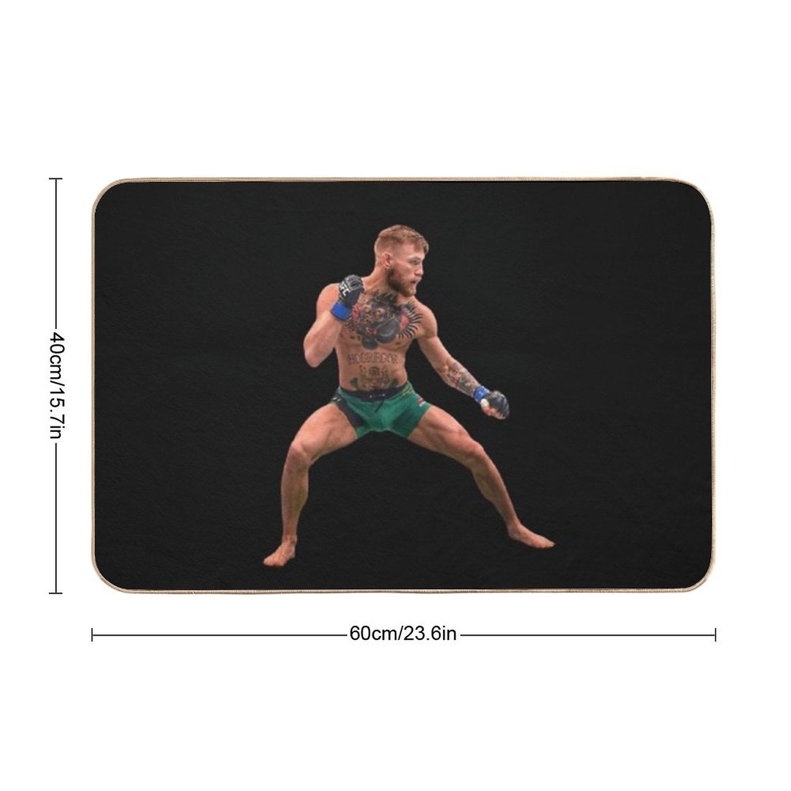 Conor McGregor – UFC Icon & MMA Legend  Non-Slip Bath Mat