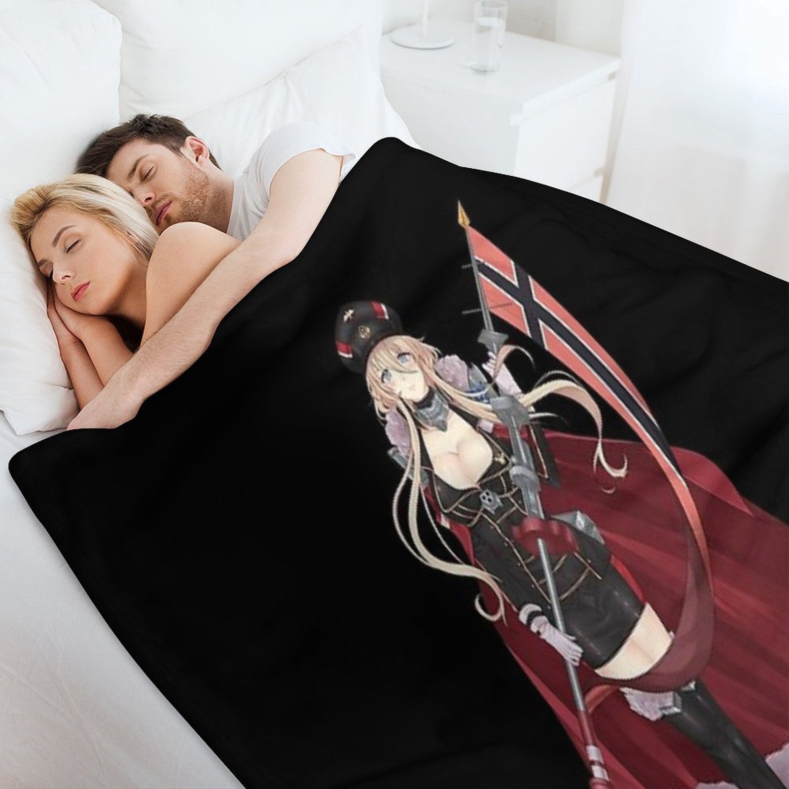 Azur Lane Bismarck Eco-conscious Throw Blanket