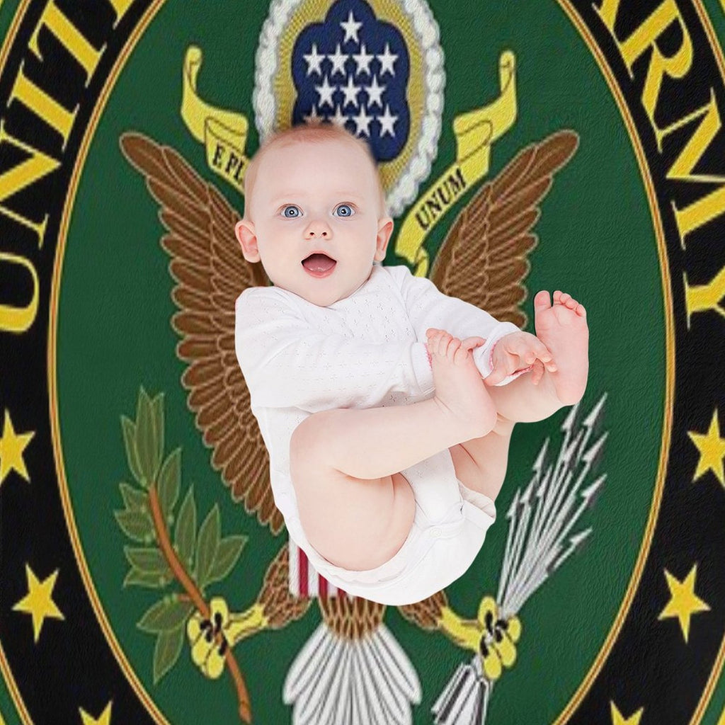 Army - US Army Veteran Shrink-resistant Throw Blanket