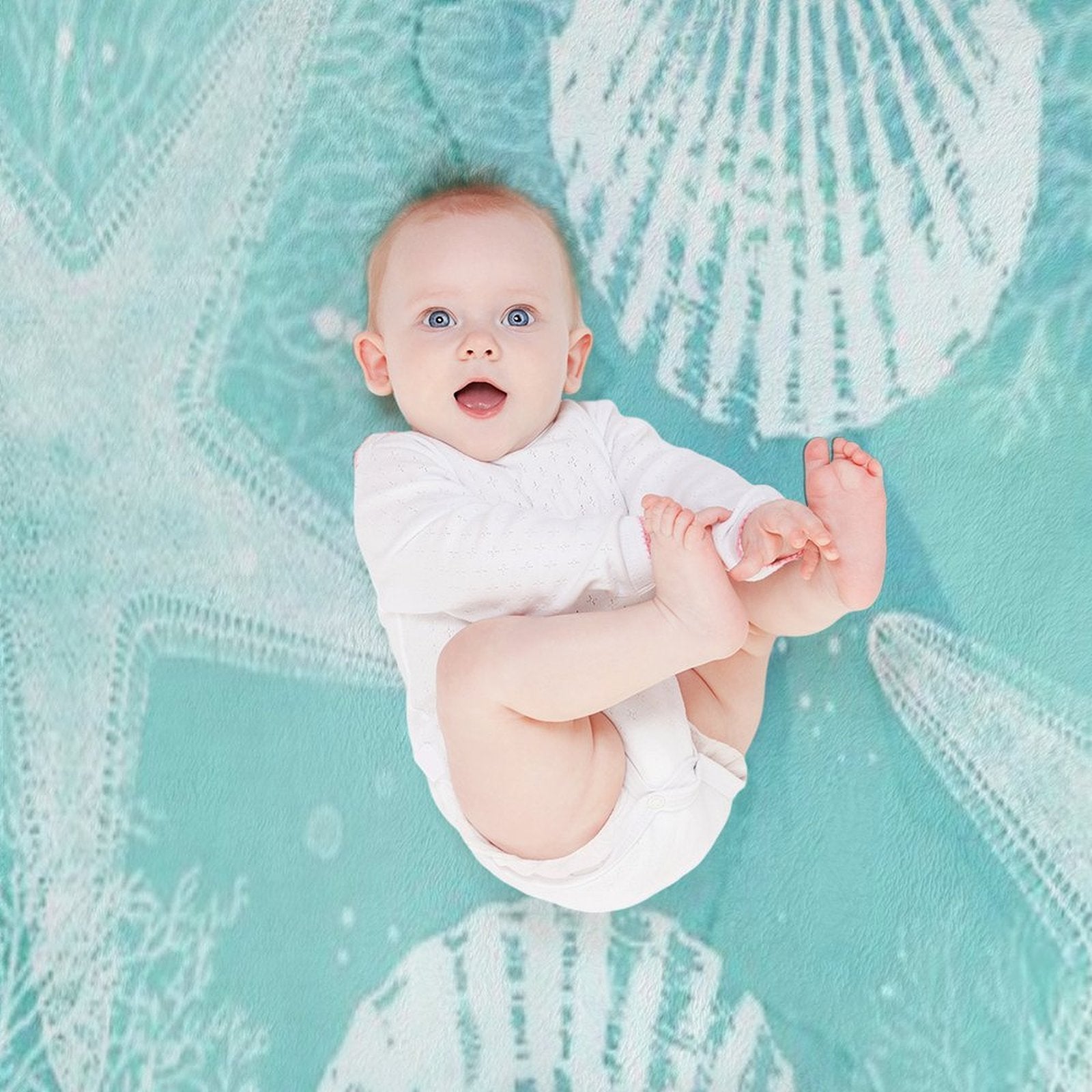 Coastal Sustainable Throw Blanket