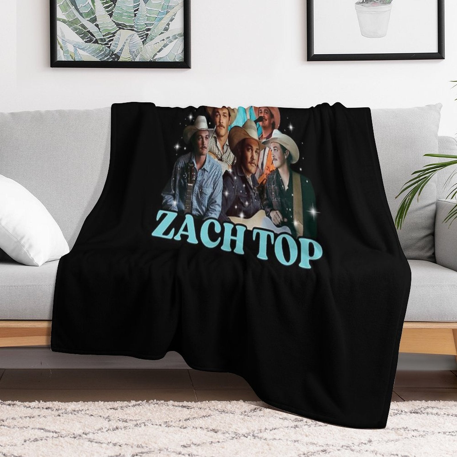 Country Music Bootleg Compact Throw Blanket