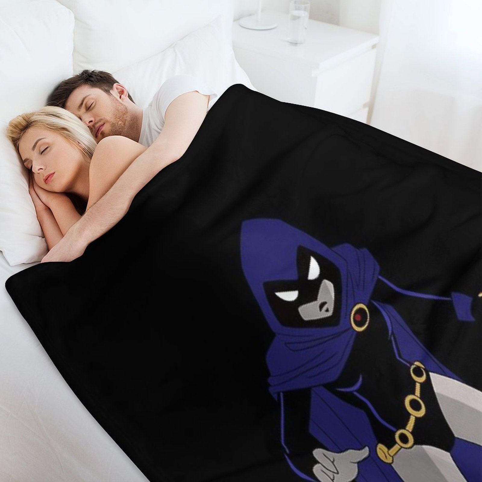 Raven Teen Titans Original Plush Throw Blanket