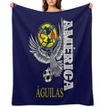 Aguilas Del America Playera Futbol Mexicano Liga Mx Multi-functional Throw Blanket