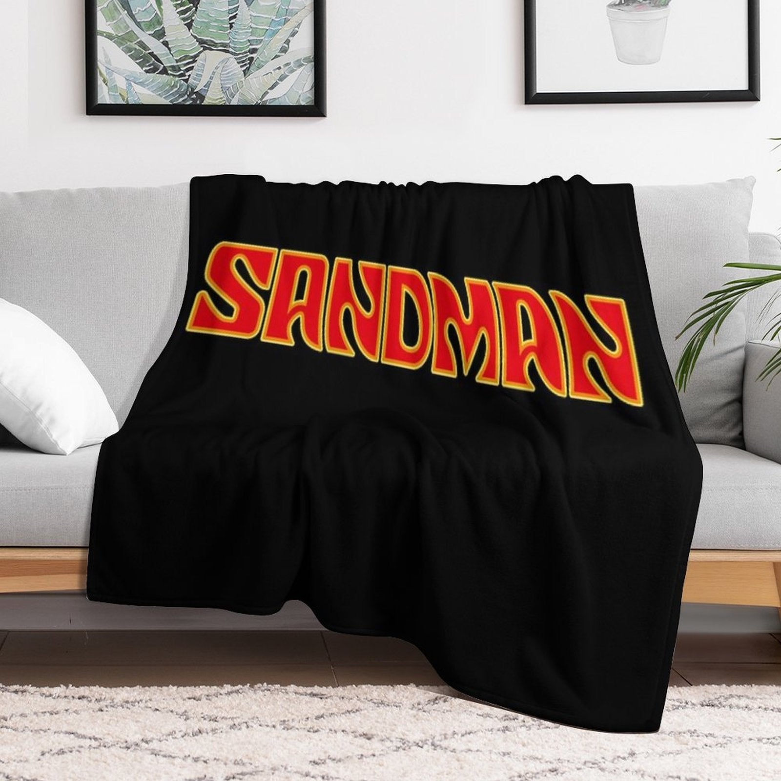 Holden Sandman 1970s (Red) Easy Care Throw Blanket