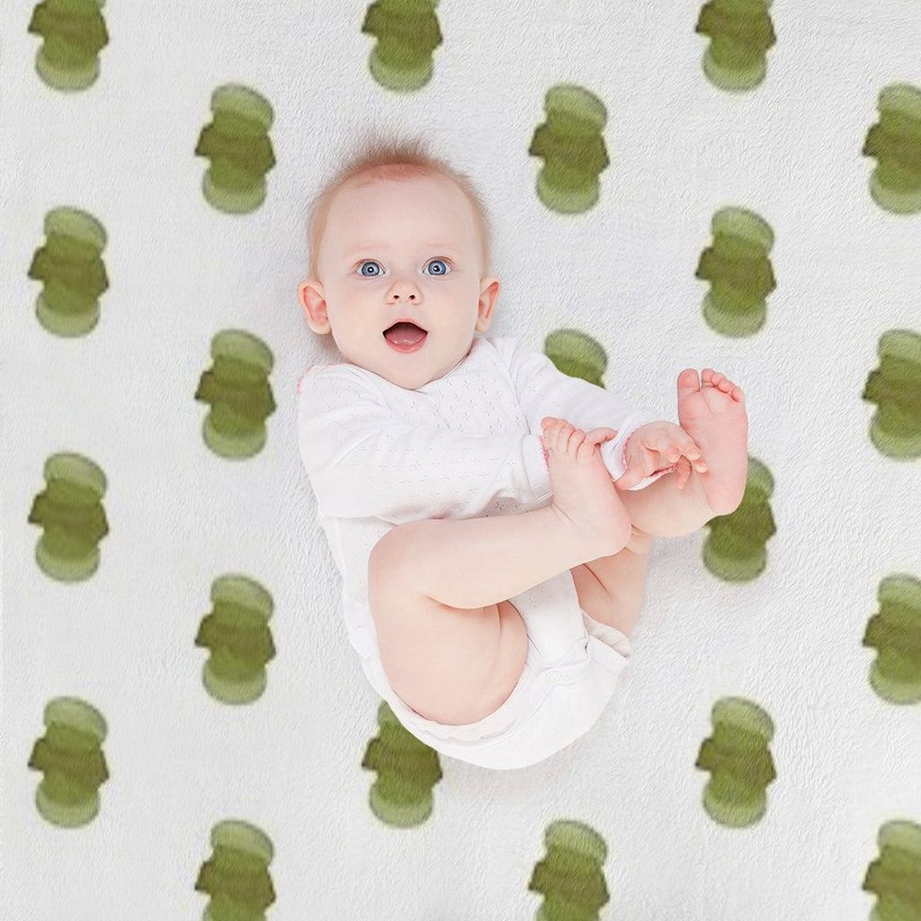 Matcha Kitkat Fatcaron Versatility Throw Blanket