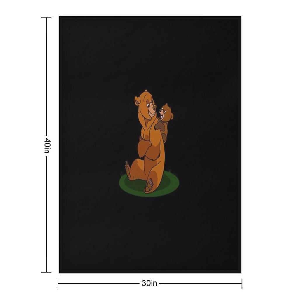 Brother Bear Wrinkle-free Throw Blanket